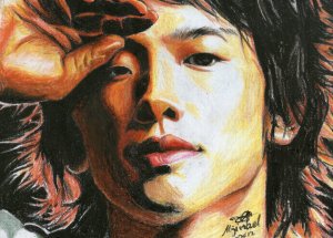 Rain in Crayon  Click for DA Link