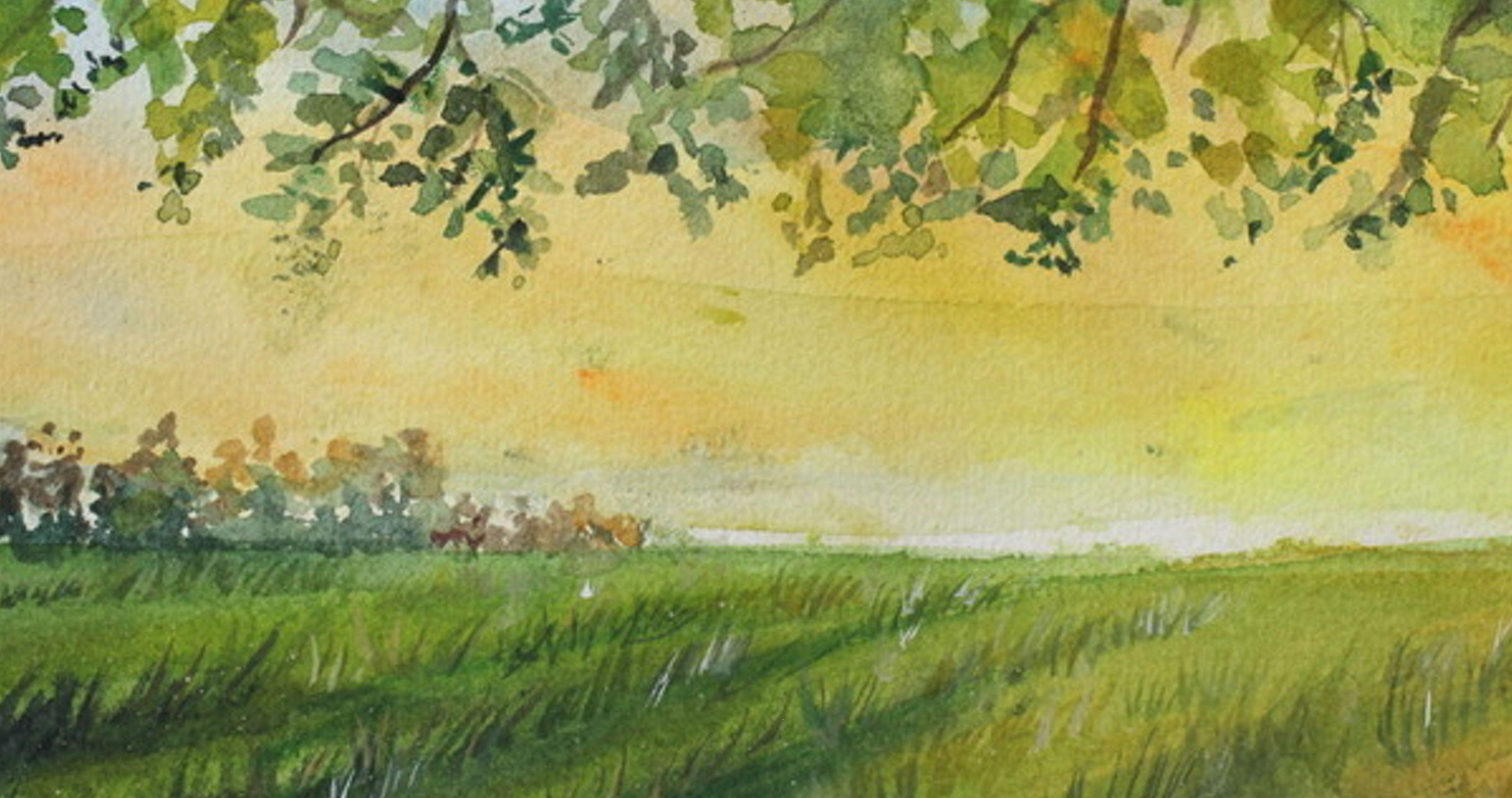 Sunrise Fields by Marikit Studios