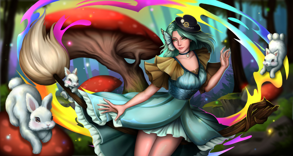 Maia OC artwork by Marikit Studios